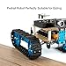 Makeblock Starter Robot Kit, DIY 2 in 1 Advanced Mechanical Building Block, STEM Education to Learn Robotics, Electronics and Program. (IR Version)