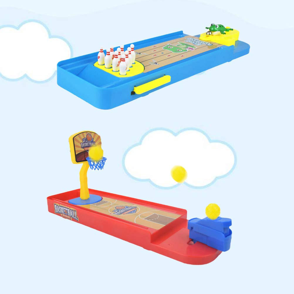 Toyvian 2 Sets Juegos de Deporte de Escritorio Mini Juego de Tiro ...