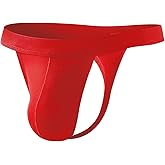 Arjen Kroos Men's Thongs Mesh Underwear Seamless Jock Straps G-strings Low Rise String Underpants