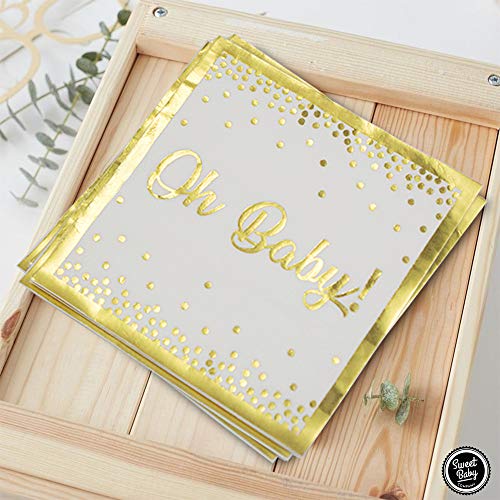 3 Sweet+Baby+Disposable+Tableware+Decorations