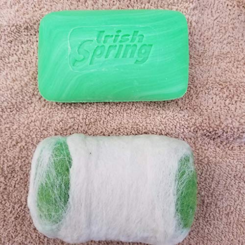 Irish Spring Hand Felted Soap Bar - Thumbnail 7