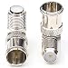 ANHAN Right Angle F-Type Female to F-Quick Push On Male Plug Adapter Male/Female Connector F-pin Coaxial Quick Connect Adapter 2Packs primary