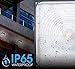 PARMIDA LED Canopy Light, 45W, 0-10V Dimmable,110-277VAC, IP65 Waterproof, ETL-Listed, 5000K (Day Light), 9.6