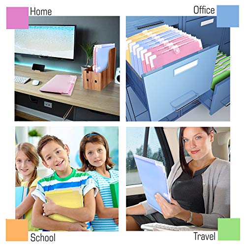 Expanding File Folder 8 Pockets, A4 Paper Harmonium File, Kawaii