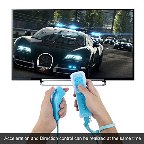 image for Controller for Wii,Bigaint Built in Motion Plus Remote and Nunchuck Co