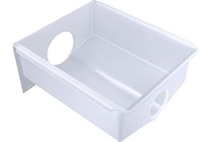 MONST W10670845, WPW10670845 Refrigerator Ice Bucket Compatible with Whirlpool, Kenmore, kitchenaid, Amana Refrigerators, etc. Part Number: 2196091, 1115342, 1115372, 2152701, 2152702, etc.