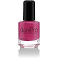 daniPro Doctor Formulated Nail Polish Lovely Lady deep pink Fingernail Polish & Toenail Polish, 0.5 oz with Undecylenic Acid, Biotin & Vitamins - Vegan Formula for Healthy Nails - Made in the USA