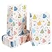 Juvale Confetti Design Birthday Party Favor Goodie Bags - 36 Pack of Fun and Festive Treat Bags for Party Favors and Gift Giving