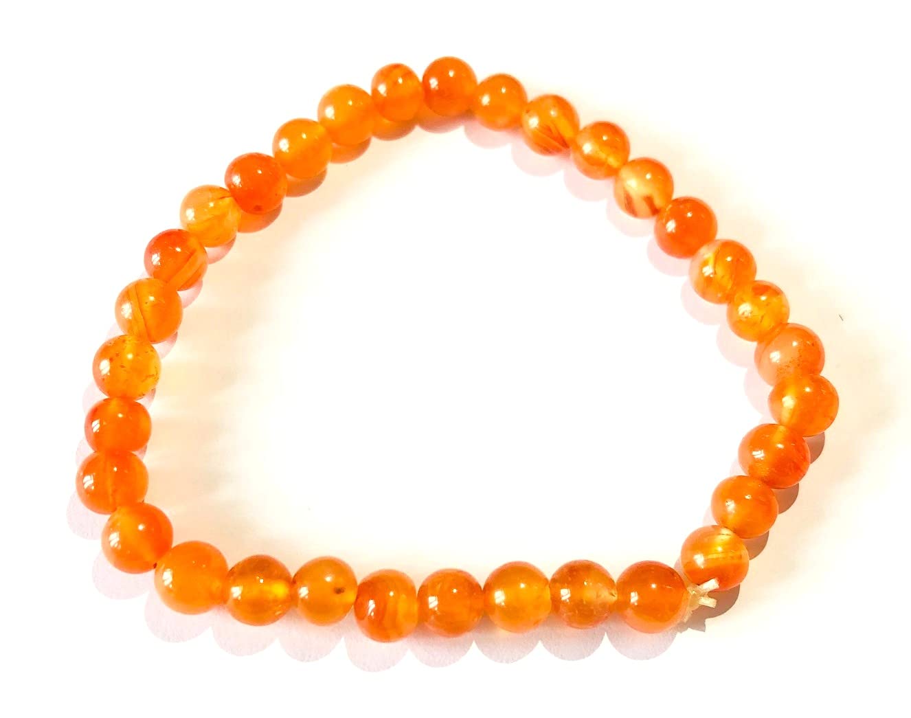 Carnelian Beaded Bracelet Positive Energy Fashion Gift crystal Healing Wellness Career Peace handcrafted accessory