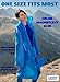 Leger Sport Durable Disposable Rain Coat with Hood for Women and Men Youth – Magnificent Blue