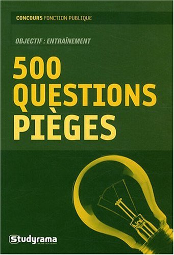 500 questions pièges