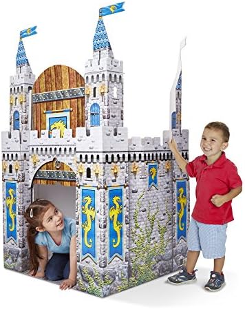melissa and doug folding medieval castle
