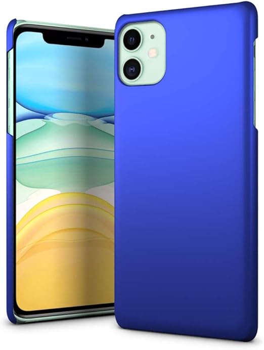 SLEO Case for iPhone 11 Hard Case Rubberized Hard PC Back Case Cover