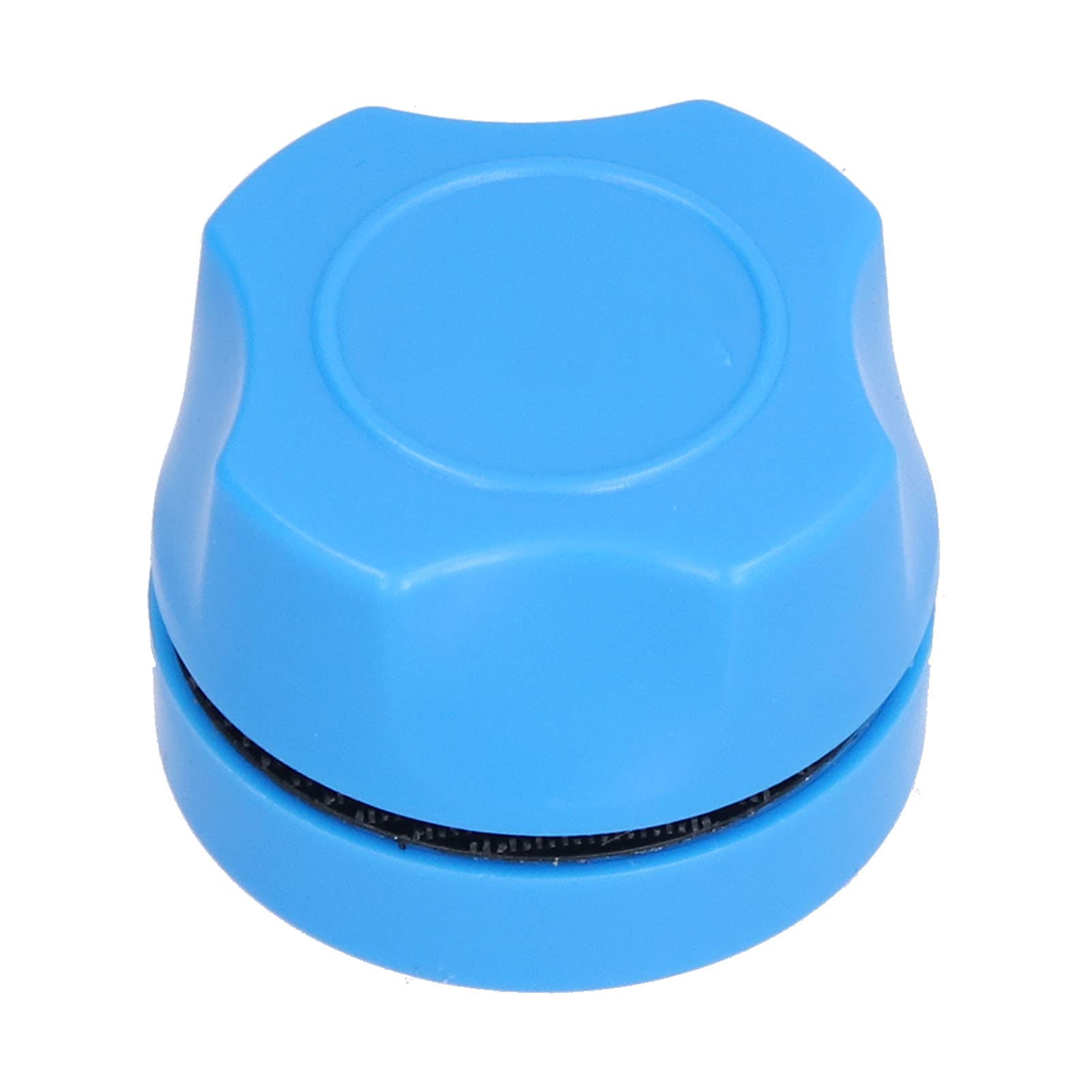 Mini Fish Tank Magnetic Cleaner Aquarium Cleaner Brush, Algae Removal Portable Cleaning Brush Glass Scrubber for Small Glass Tank Blue