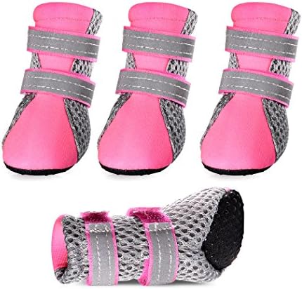 Petsee Dog Breathable Non-slip Soft Sole Walking shoes (X-Small)