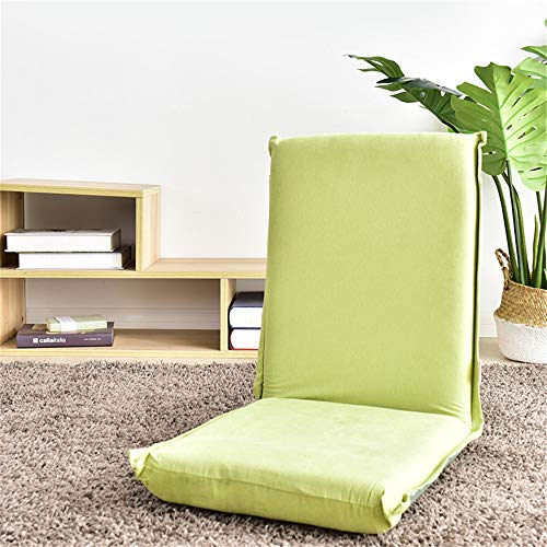 Yxiuer Floor Chair Adjustable Back Support Chair Foldable