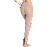 CURVEEZ Shapewear for Women Tummy Control Seamless Mid Waisted Light Compression Footless Control Long Briefs