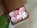 Love & Hearts Gift Set w/FREE Lip Balm, Vegan, Organic Coconut Oil, Natural Aromatherapy Essential Oils, Gift Set 6 Bath Bombs, Handmade in USA from Enhance Me