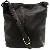 Joy Susan Women's Fashion Purse Bindi Front Slip Pocket Bucket Crossbody Hand Bag