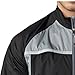 adidas Men's Golf Climastorm Essential Packable Rain Jacket, Black/Vista Grey, Medium