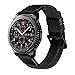 Gear S3 Frontier Band / S3 Classic Bands, V-Moro 22mm [Upgrade] with Quick Release Pins Premium Woven Nylon Replacement Strap Wristband for Samsung Gear S3 Classic / S3 Frontier Smartwatch (Black)