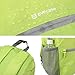 Evecase Packable Daypack Lightweight Water Resistant Outdoor Hiking Bag - Green