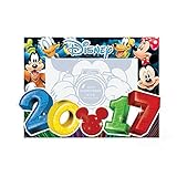 Disney Mickey Mouse Donald Duck Goofy Pluto 4 x 6 Big numbers picture frame