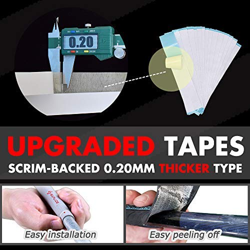 SAPLIZE Golf Grips(13 Grips + 15 Tapes Bundle), Hybrid