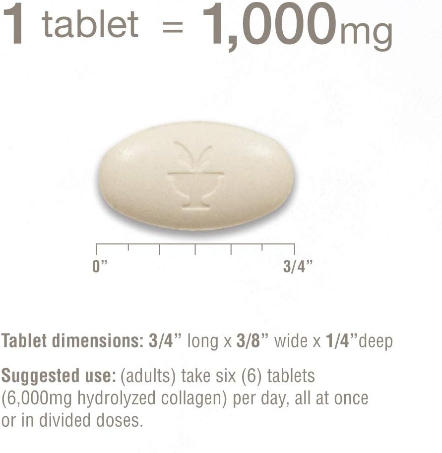 Youtheory Collagen Advanced with Vitamin C, 290 Count (1 Bottle): Health & Personal Care