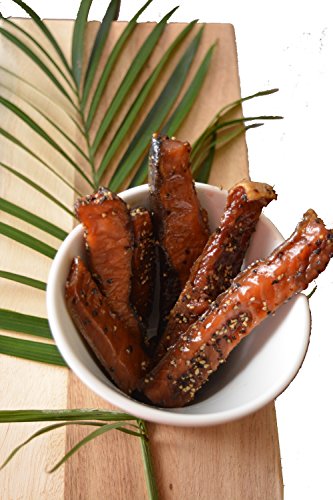 Indian Candy Maple Smoked Wild British Columbia Salmon Fish From Canada Candied and Cured in Maple Syrup Ships Frozen (1 lbs)