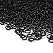 500 Pack - CleverDelights 4mm Jump Rings - Dark Black Color - 21 Gauge (.7mm Thick)