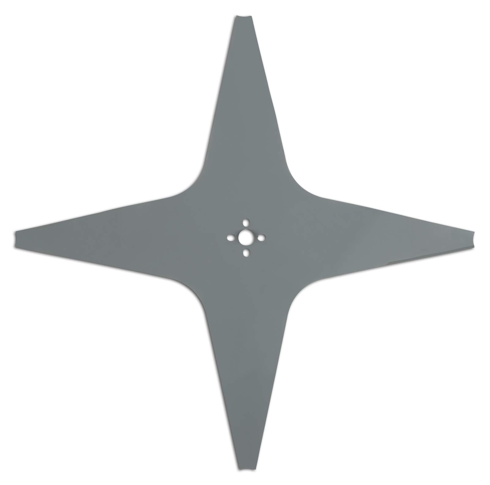 Arnold 1111-AM-000 AR16 Mowing Blade for Ambrogio, Hercules and Wiper Robots 290 mm / 4 Cutting Edges/Curved 1111-AM-0001 Grey