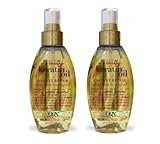 OGX Anti-Breakage Keratin Oil Instant Repair Weightless Healing Oil (4 Ounce)- Pack of 2