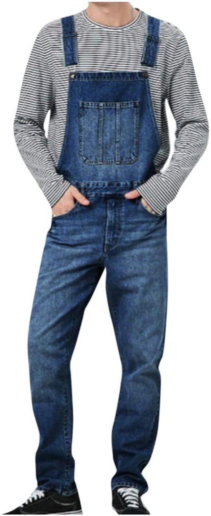 retro denim jumpsuit