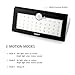 AUKEY Solar Lights Outdoor, 36 LEDs Wall Mounted Security Garden Lights, Large Solar Panels Powered Motion Sensor Light