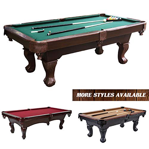 Barrington Springdale 90" Claw Leg Billiard Table Set with Cues, Rack, Balls, Brush, and Chalk (23 Pieces)