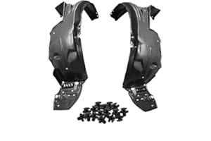 Parts N Go Fender Liner Set w/Clips for 2009-2014 Fit Front Driver & Passenger Side Left Right HO1248132 HO1249132 74150TK6A52 74100TK6A52