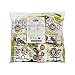 Skinny Pop Popcorn .65 oz Original & White Cheddar 100 Calorie Bag Variety Pack of 10 with By The Cup Bag Clip