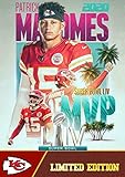 2020 PATRICK MAHOMES MVP Football Card - Limited Edition Custom Made Kansas City Chiefs Super Bowl MVP Card