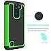 LG K8 Case, LG Escape 3 Case, LG Phoenix 2 Case, NOKEA [Shock Absorption] Hybrid Armor Defender Protective Case Cover for LG Escape 3 / LG Phoenix 2 / LG K8 (Green)
