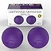 Lacrosse Massage Balls For Trigger Point Release & Pain Relief - Feel Better, Relax & Ease Pain At Home– Trigger Point Therapy For Shoulders, Back & More with Free Exercise Guide & Travel Bag