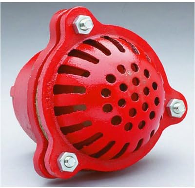 Water Source Leakproof Ball Brass Foot Valve - 4in.