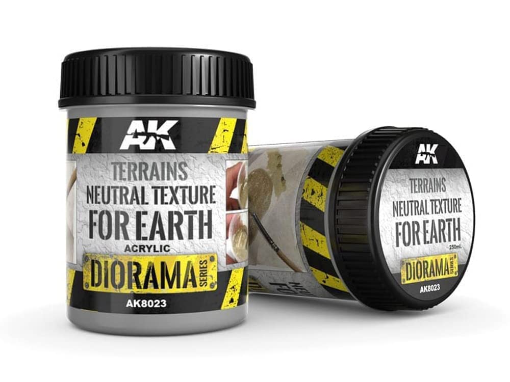 AK Diorama AK8023 TERRAINS Neutral Texture - 250ml (Acrylic)
