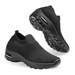 SNEGA Slip On Walking Shoes for Women - Fashion Non