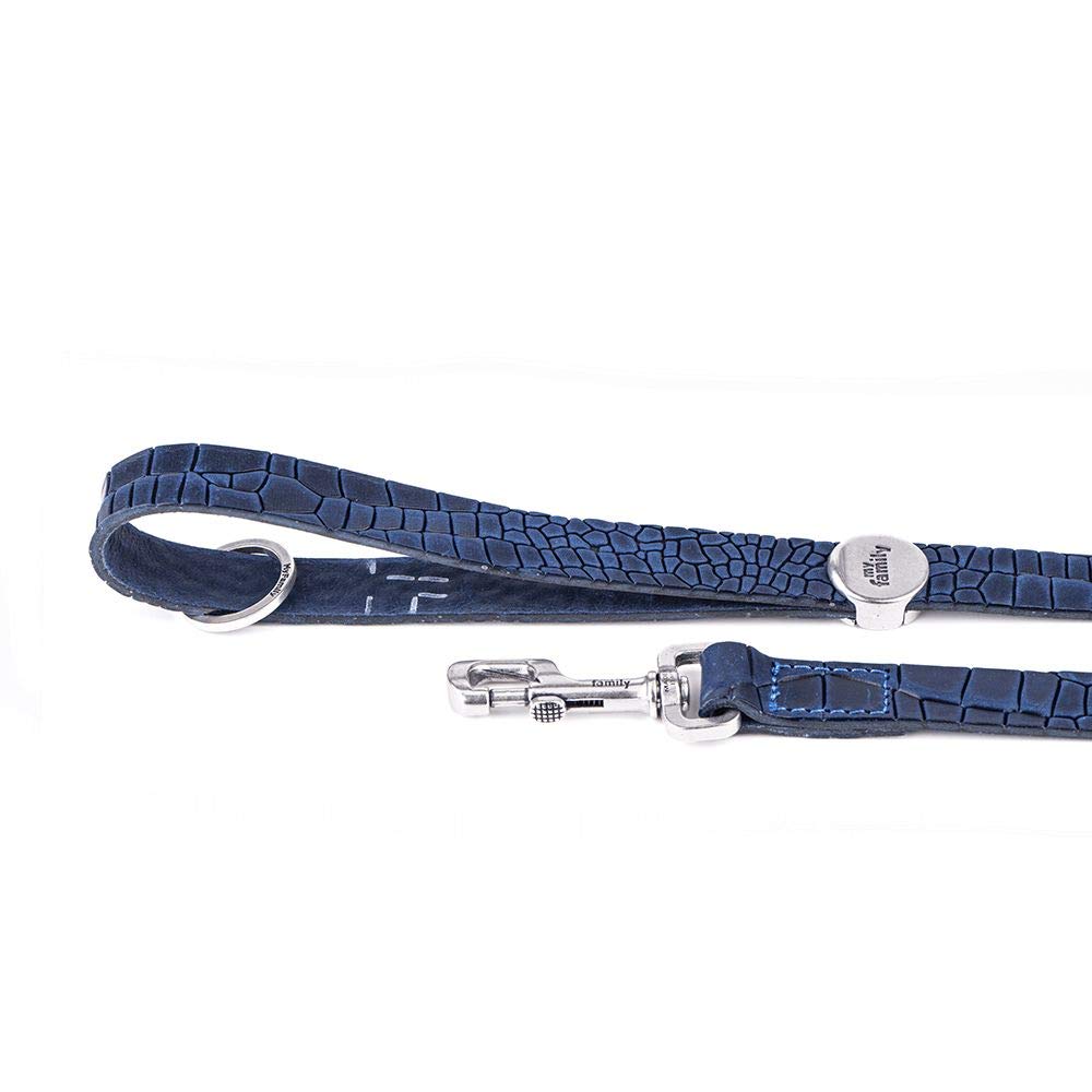 MyFamily leather leash Made in Italy Tucson collection