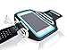 Iphone 6/ 6s Plus Sports Armband Sweatproof Case Gym Exercise Running Biking Walking Jogging Sweat Proof Water Resistant Touchscreen Premium Durable Quality Lightweight Indoor Outdoor (Blue)