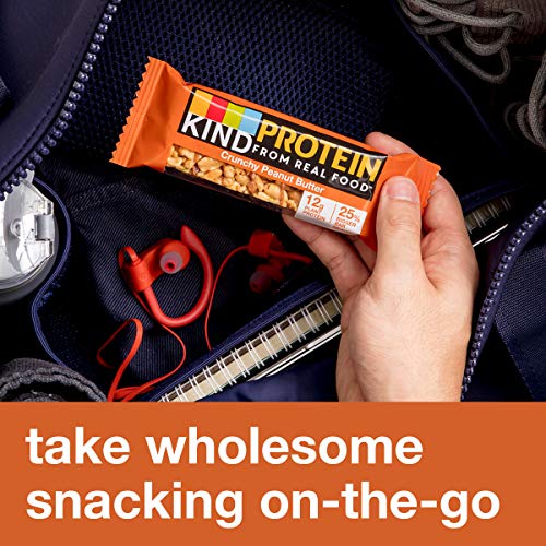 KIND Protein Bars, Crunchy Peanut Butter, Healthy Snacks, Gluten Free