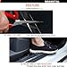 SEAMETAL Car Door Edge Guards Clear,Door Entry Guards Scratch Cover,Transparent Car Door Edge Guards 32ft(1.9in)