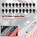 20pcs Car Retainer Clips Fender Liner Fastener Rivet Push Type Clips Nylon Bumper Retainer Fastener Clamps Replacement for Jeep JK JKU 07-18