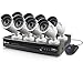 Swann SWNVK-873008 NVR8-7300 8 Channel Network Video Recorder & 8 x NHD-815 3MP Cameras (White)